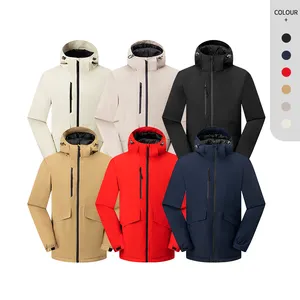 Winter Thick Fleece Thermal Jacket Men Outdoor Fitness Sport Jacket Windproof Waterproof Jacket For Man