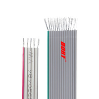 Cable Plano Gris UL2651 de 1.27mm de Paso, 6/8/10/16/20/40 Pines, Cable 28AWG para Conexión IDC FC de 2.54MM