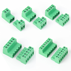 New 2edgrk-5.08 mét trên không nhanh chóng kết nối khối thiết bị đầu cuối Nam Nữ Plug-in nối PA66 Chất liệu 300V 15A RS thương hiệu - Product Image 6