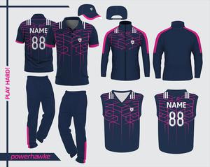 Nouveau design de maillot de col uniforme d'équipe de cricket de sportswear en polyester avec fonctionnalités de personnalisation disponibles - Product Image 3