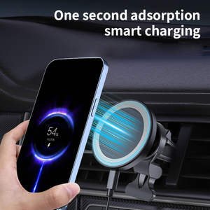 <span class=keywords><strong>Cargador</strong></span> Inalámbrico Magnético Portátil <span class=keywords><strong>para</strong></span> Auto de 15W con Sensor Inteligente y Carga Rápida <span class=keywords><strong>para</strong></span> la Rejilla de Ventilación - Product Image 5