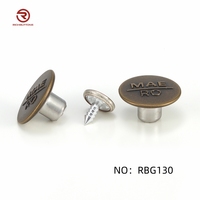 Ensemble jeans à boutons en denim avec logo personnalisé en métal, goupille réglable de remplacement, ajustement parfait, boutons instantanés pour jean