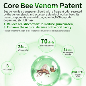 Dentifricio Naturale Biologico al Veleno d'Api e Zeolite Keleek per Pulizia dei Denti, Sbiancante e Rimuovi-Macchie, 100 Minuti di Alito Fresco, Uso Domestico - Product Image 4