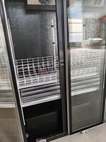 Groothandel rechtopstaande drankenkoeler bierdispenser vers fruitdisplay voor supermarkt