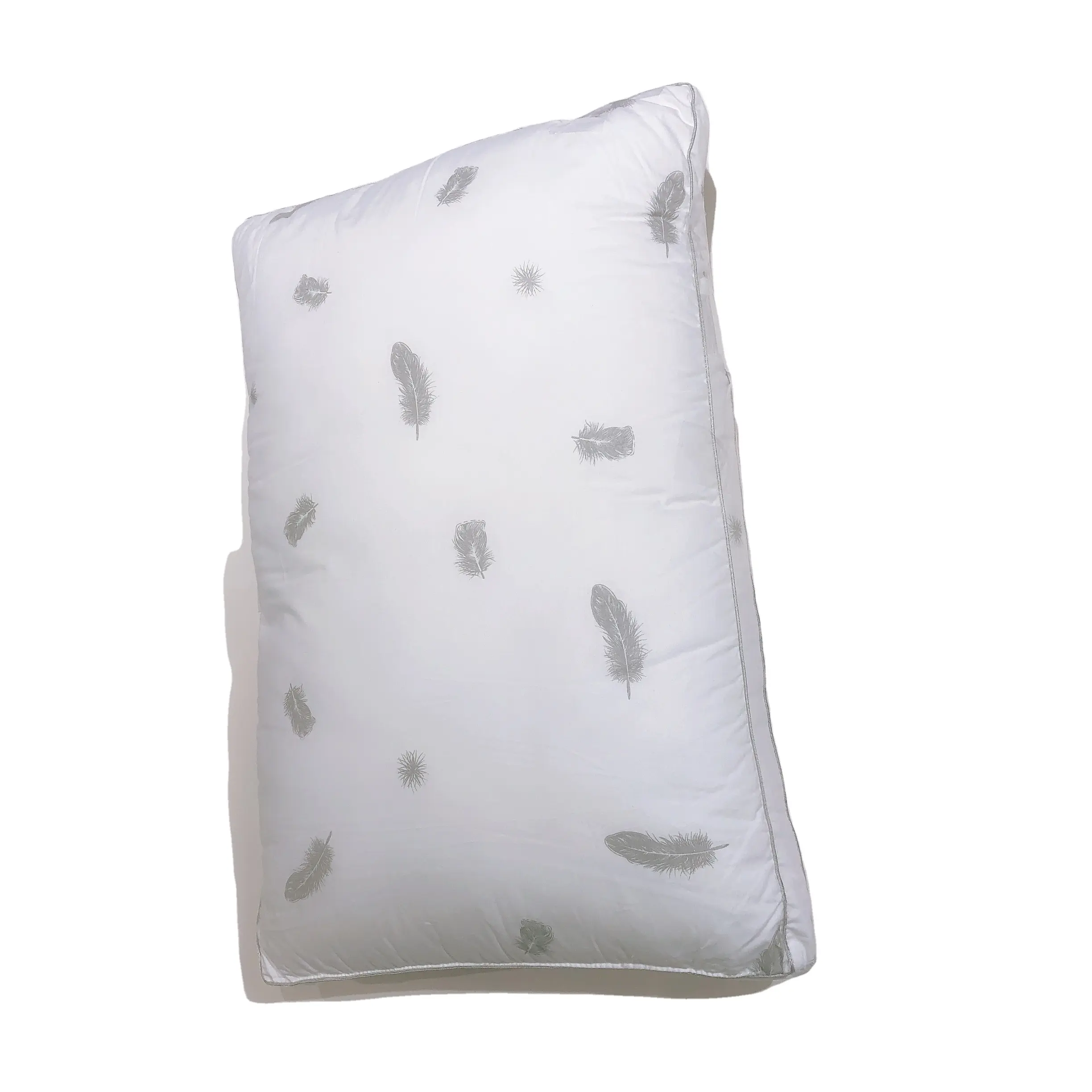High Quality Luxury Down Alternative Microfiber Filling Sleeping Pillow Breathable 100% Cotton Shell Plush Soft