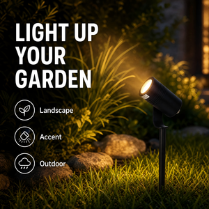 Projecteur LED sur piquet 5W DC12-24V à faisceau pointu pour extérieur, éclairage de tronc d'arbre et de bois, TGD-C5-1 - Product Image 2