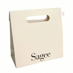 HIgh Quality Low Moq Exquisite Premium Paper <b>Bag</b> with Ribbon Handle Elegant Paper Packaging for Shopping <b>Bags</b> - Product Image 1