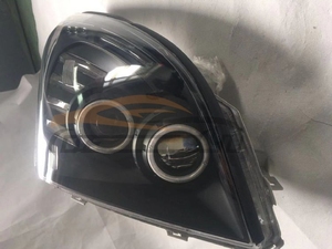 Phares Avant Automobiles à LED Angel Eyes Noirs pour Toyota Land Cruiser <span class=keywords><strong>Prado</strong></span> J120 120 <span class=keywords><strong>2006</strong></span> - Product Image 3