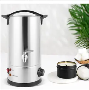Large Capacity Wax Melter for Candle Making Electric Wax Melting Container Holds with Quick Pour Spout and Temperature Control