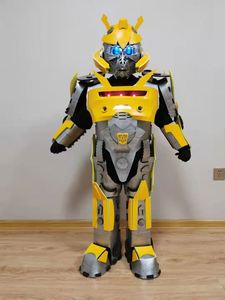 Новый продукт, Лидер продаж, робот-трансформер, костюм для косплея, танцевальный костюм для детей - Product Image 4