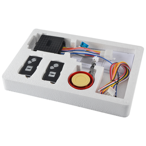 Universal <b>motorcycle</b> alarm system with remote controlled siren warning and a remote control for remote start/stop <b>engine</b> alarm - Product Image 6