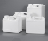 Bidon carré en plastique de 3L, 5L et 10L avec couvercle, idéal pour l'huile et les produits chimiques – Meilleures ventes