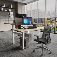 Bureau à domicile Bureau d'ordinateur électrique Design ergonomique Table de travail Hauteur réglable Bureau assis et debout