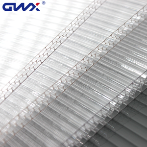 100% Anti-UV 4mm 6mm 8mm 10mm <span class=keywords><strong>Panel</strong></span> de <span class=keywords><strong>policarbonato</strong></span> hueco de <span class=keywords><strong>Policarbonato</strong></span> <span class=keywords><strong>alveolar</strong></span> transparente para verduras Shadehouse Policarbon - Product Image 5