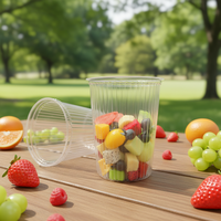 Boîte triangulaire en blister pour gâteaux aux fruits, snacks et sandwichs, disponible en stock ou sur mesure
