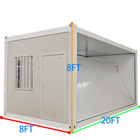 Maison capsule préfabriquée personnalisée pour villa hôtel Installation facile cuisine chambre entrée minuscule bureau mobile salon