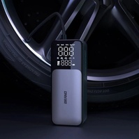 Mini gonfleur de pneu numérique sans fil intelligent pour voiture Banque d'énergie d'urgence Pompe à air rechargeable plus rapide Compresseur d'air pour voiture
