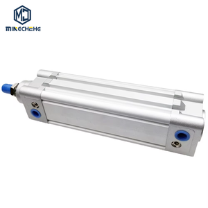 Cylindre pneumatique standard ISO DNC40-40-PPV-A à double action avec amortissement pour machines d'automatisation industrielle - Product Image 1