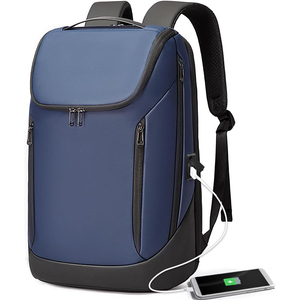 Échantillon gratuit 2025 Sac à dos pour ordinateur portable décontracté unisexe à bandoulière imperméable durable avec fermeture éclair doublure en polyester en gros - Product Image 1