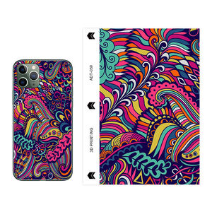 Cool 3D in rilievo per telefono <span class=keywords><strong>cellulare</strong></span> retro adesivo in PVC con <span class=keywords><strong>pellicola</strong></span> per la pelle di carta <span class=keywords><strong>antigraffio</strong></span> per <span class=keywords><strong>cellulare</strong></span> - Product Image 1