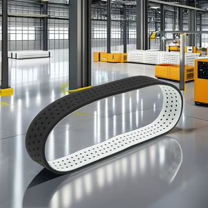 Goodly Brand Flat <span class=keywords><strong>Conveyor</strong></span> PU PVC bahan nilon dengan lubang OEM sabuk didukung untuk Food Grade <span class=keywords><strong>Conveyor</strong></span> <span class=keywords><strong>Belt</strong></span> Bakery - Product Image 2