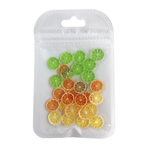เรซิ่นรูปเลมอนสีสันน่ารัก 50 ชิ้น สำหรับตกแต่งเล็บ งานฝีมือ DIY สำหรับตกแต่งเล็บ - Product Image 4