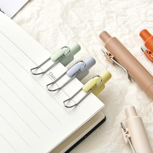 أقلام جل موراندي قابلة للتخصيص مطبوعة بالأشعة فوق البنفسجية عالية القيمة 0.5 مم بفرشاة بلاستيكية للبيع بالجملة للأعمال باللون الوردي والأزرق والأحمر والأبيض مع شعار مخصص - Product Image 5