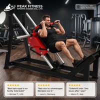 Machine de presse pectorale isolalette à levier double bras, siège et dossier réglables en hauteur, équipement de fitness commercial