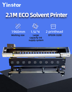 เครื่องพิมพ์อิงค์เจ็ทดิจิตอล De Impression 2.1 เมตร 2 หัวพิมพ์ I3200 สำหรับงานพิมพ์ภาพถ่าย ระบบอีโค - Product Image 3