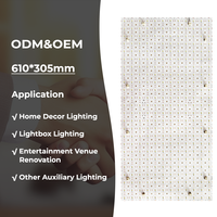 Lámina de Retroiluminación LED Suave de 24x12 Pulgadas, 30W, Color Cálido/Frío, DC24V, Flexible, Cortable, Alto CRI 90, LEDs SMD2835 de 3 Años, Clasificación IP20