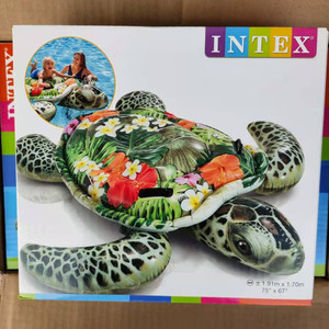 <span class=keywords><strong>Intex</strong></span> 57555 Kids Sea Turtle Ride-on Island Floating Adultos Summer Fun Inflable Water Amusement Facility - Product Image 5