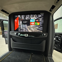 Cloison de séparation VIP pour Vito Classe V avec téléviseur relevable de 43 pouces, couleurs personnalisées, cloison de séparation pour Mercedes Benz Classe V Vito W447 W448