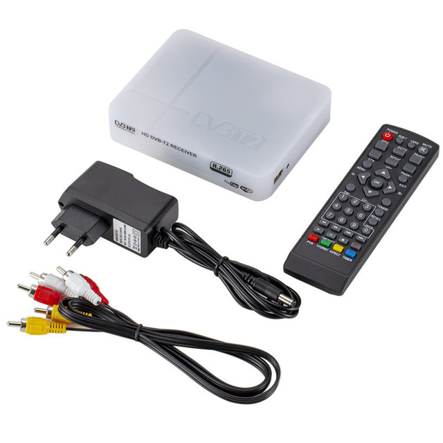 OEM/ODM Factory Wholesale SetFull HD 1080P DVB-T2 Top Box Digital TV Decoder with USB PVR