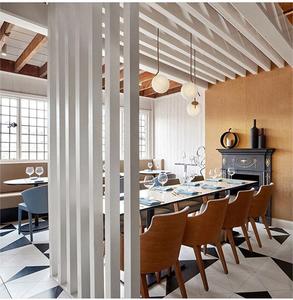 Vuông gỗ thân thiện với môi trường vật liệu composite cho dễ dàng trang trí nội thất phân vùng không thấm nước chống cháy chống tĩnh điện - Product Image 1