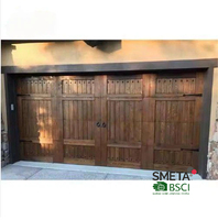 Porte de garage automatique LONGTAI en aluminium à panneaux plats, anti-déformation, bonne étanchéité, hauteur personnalisée