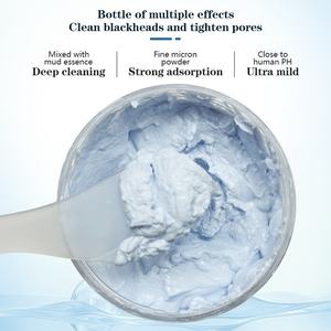 มาส์กโคลลาเจนนิโคตินาไมด์โคลนภูเขาไฟสูตรมืออาชีพ 100 กรัม ทำความสะอาดรูขุมขนอย่างล้ำลึก ขจัด<span class=keywords><strong>สิวเสี้ยน</strong></span> สูตรสมุนไพร ODM SPA สำหรับผิวแห้งและผิวผสม - Product Image 5