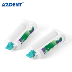 Azdent - Material de Impresión Elastomérico Superligero para Odontología, Cartucho de 50 ml*2 para Sistema de Mezcla con Dispensador Hidrófilo - Product Image 3
