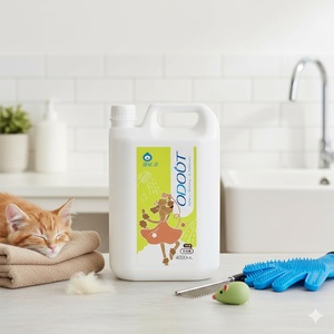 Shampooing pour animaux sans parfum 1 gallon (4000 ml) pour une peau saine - Product Image 1
