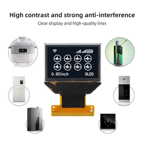 0,95 Inci GME9664-01 Putih 	 SH1106 	 96*64  8-bit8080,8-bit6800  4/<span class=keywords><strong>3</strong></span>-wire SPl   26-pin Sumber Solder Pabrik - Product Image 3