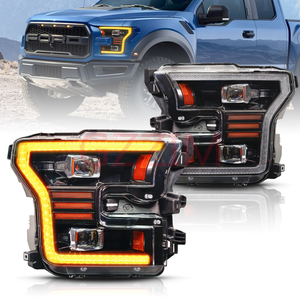 Plug and Play phare Led phare avant phares assemblage de lampe avant adapté pour <span class=keywords><strong>Ford</strong></span> F - 150 Raptor <span class=keywords><strong>F150</strong></span> 2015-2020 - Product Image 5
