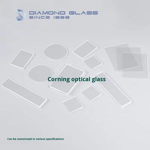 Vidrio Borosilicato Corning Exg/Gorilla Glass de Alta Transparencia Personalizado de 100*100 mm y 0.5 mm de Espesor para Uso Industrial, Hospitales y Escuelas - Product Image 3