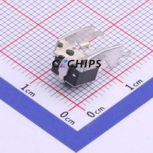 UK-B0209-2-G5-250 Tactile Switch Bent Lead Through Hole,6x6mm Switch Single Pole Single Throw Round Button 2.5N Right Angle - Product Image 2