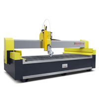 Machine de découpe à jet d'eau CNC, équipement de découpe à eau 5 axes, découpeuse de tôles métalliques de haute précision