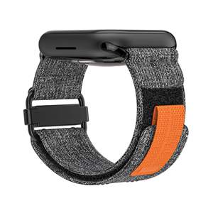Meilleure vente Sport Pied De Poule Canvas Trail Loop Straps pour Smart <span class=keywords><strong>Watch</strong></span> Ultra2 pour Iwatch9 8 <span class=keywords><strong>7</strong></span> 41mm 45mm 49mm <span class=keywords><strong>Bracelet</strong></span> Band - Product Image 4