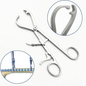 Pince de maintien d'os Mâchoire dentelée Pince de maintien d'os à cliquet souple Instrument orthopédique - Product Image 5