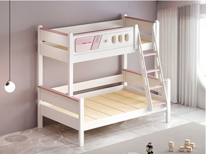 Cama Infantil Moderna Tipo Litera con Cajones y Escaleras, Madera Ecológica, Apta para Dormitorios y Apartamentos - Product Image 6