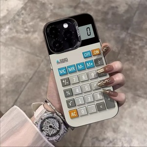Nouvelle coque de téléphone portable colorée motif <span class=keywords><strong>calculatrice</strong></span> argentée <span class=keywords><strong>pour</strong></span> <span class=keywords><strong>iPhone</strong></span> 17 Pro Max, coque arrière IMD antichute et antichoc - Product Image 3