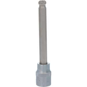 KS เครื่องมือ Hex Bit SOCKET, Ball ended, Long, 3/8 ",8mm - Product Image 2