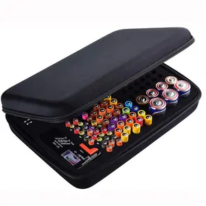 Grote Capaciteit Batterij Organizer Case 2020 Hot Selling Brandwerende Batterij Organizer Opbergdoos Waterdichte Explosieveilige