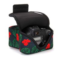 Sac pour appareil photo personnalisé en matériau de plongée, pochette intérieure pour appareil photo, sac triangulaire, étui de protection pour équipement photo, étui de protection numérique